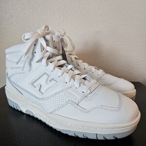 New Balance White 650 Sneakers